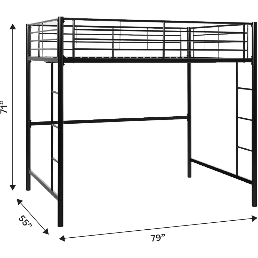Double over Loft Bunk Bed, Full Loft 5