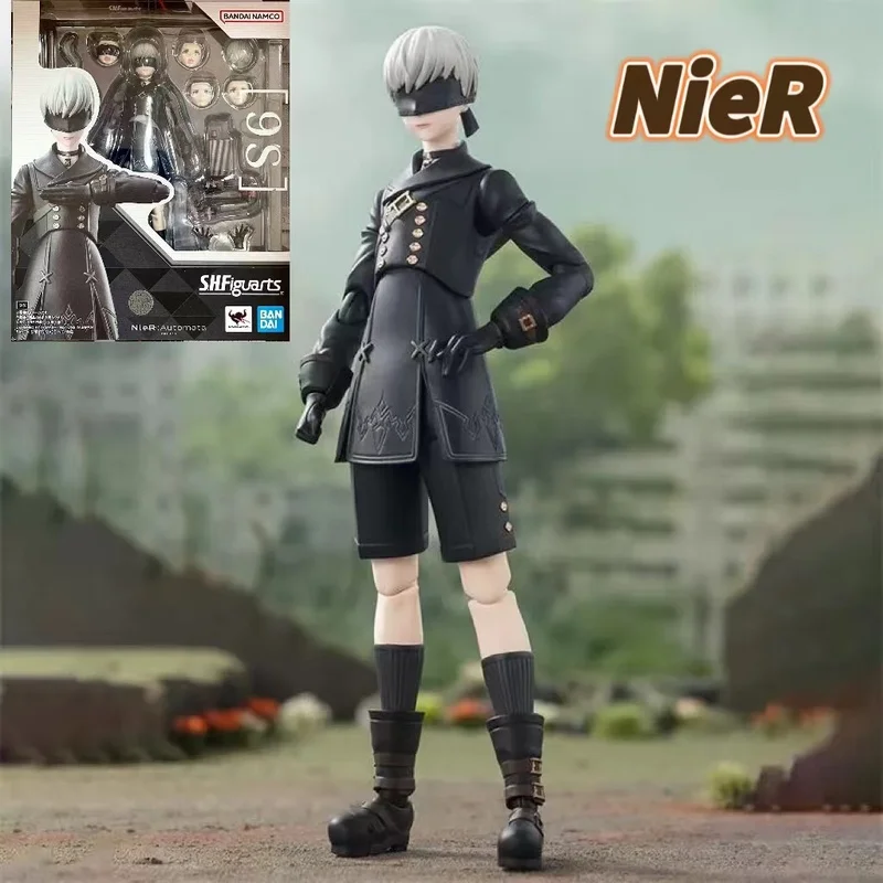 

Bandai Nier Automata Yorha 2b 9s Ver1.1a Shf 15cm Pvc Action Figure Nier S.h.figuarts Collection Statue Model Toys Gift