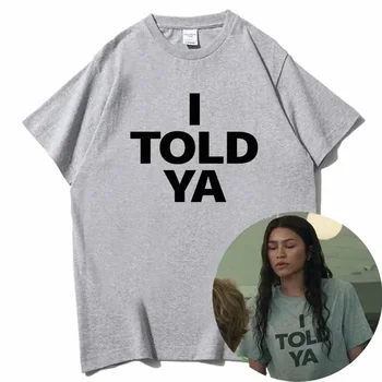 T Shirt for Woman I TOLD YA Challengers 2026 T-Shirts  O-Neck Short Sleeve Shirts Fans Gift Personality Printing 1