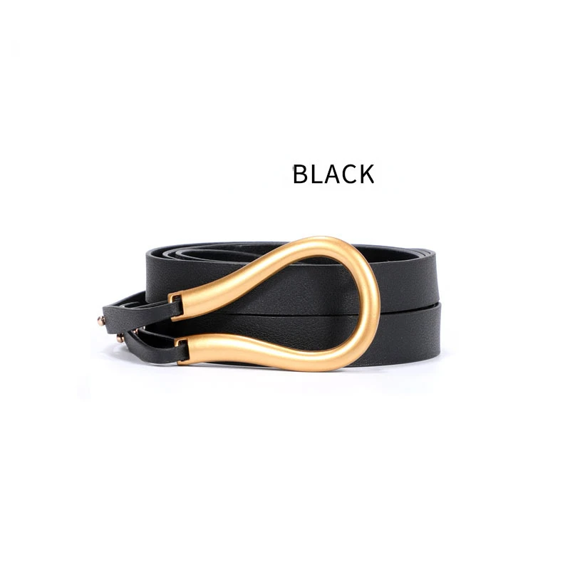 Cinturón de cuero para mujer, correa de cuero p + cinturones para mujer,  marca de diseñador de lujo - AliExpress