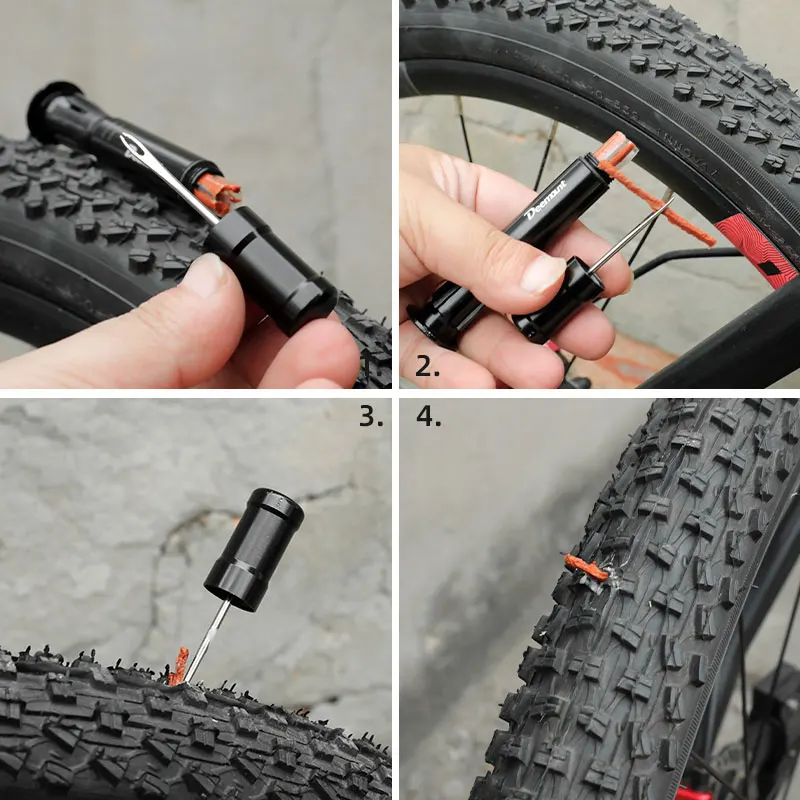 Mountain Bike Flat Tubeless Bike Tire Pro Tubeless Tire Repair Kit