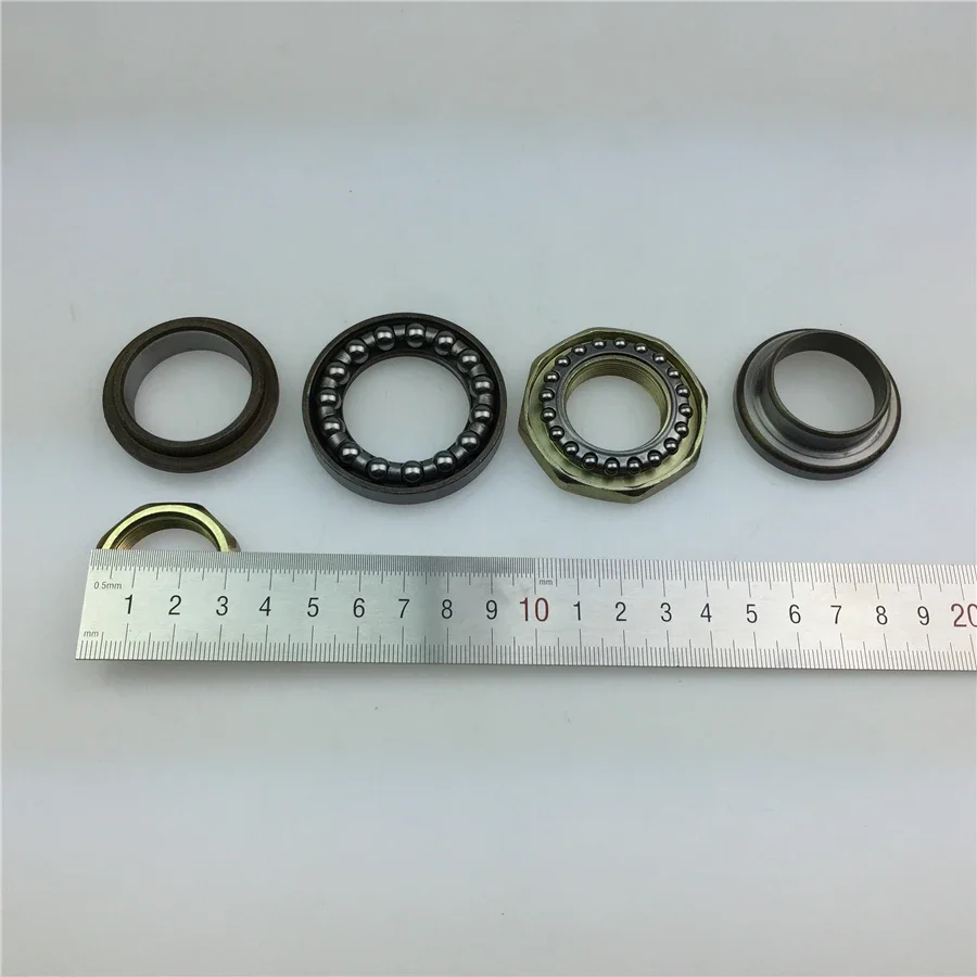1set for Large Turtle Wang Xun Eagle GTR Motorcycle Leading Ball Bearing Steel Pillar Direction Column Steel Bowl
