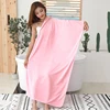 180x200cm Super thick Microfiber Bath Towels – Super Absorbent, Soft, Fast Drying and Oversized Bath Lines Multip Grey towel 4
