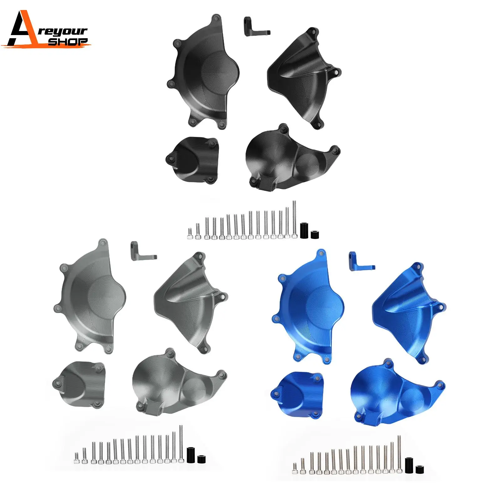 

Защита двигателя Areyourshop, защитная правая крышка для Bmw S1000 RR 2019-2021 S1000 XR 2020-2021, запчасти для мотоциклов