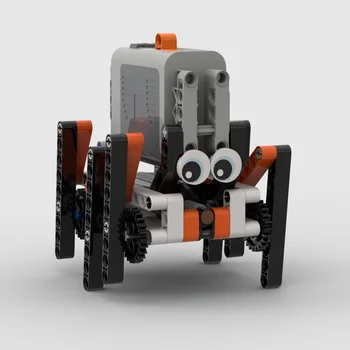 Blocchi Tecnici MOC, Parti Motore con Funzione di Alimentazione, Robot a 6 Gambe, Mattoncini Bionici a Forma di Ragno, Giocattoli Puzzle Fai-da-Te