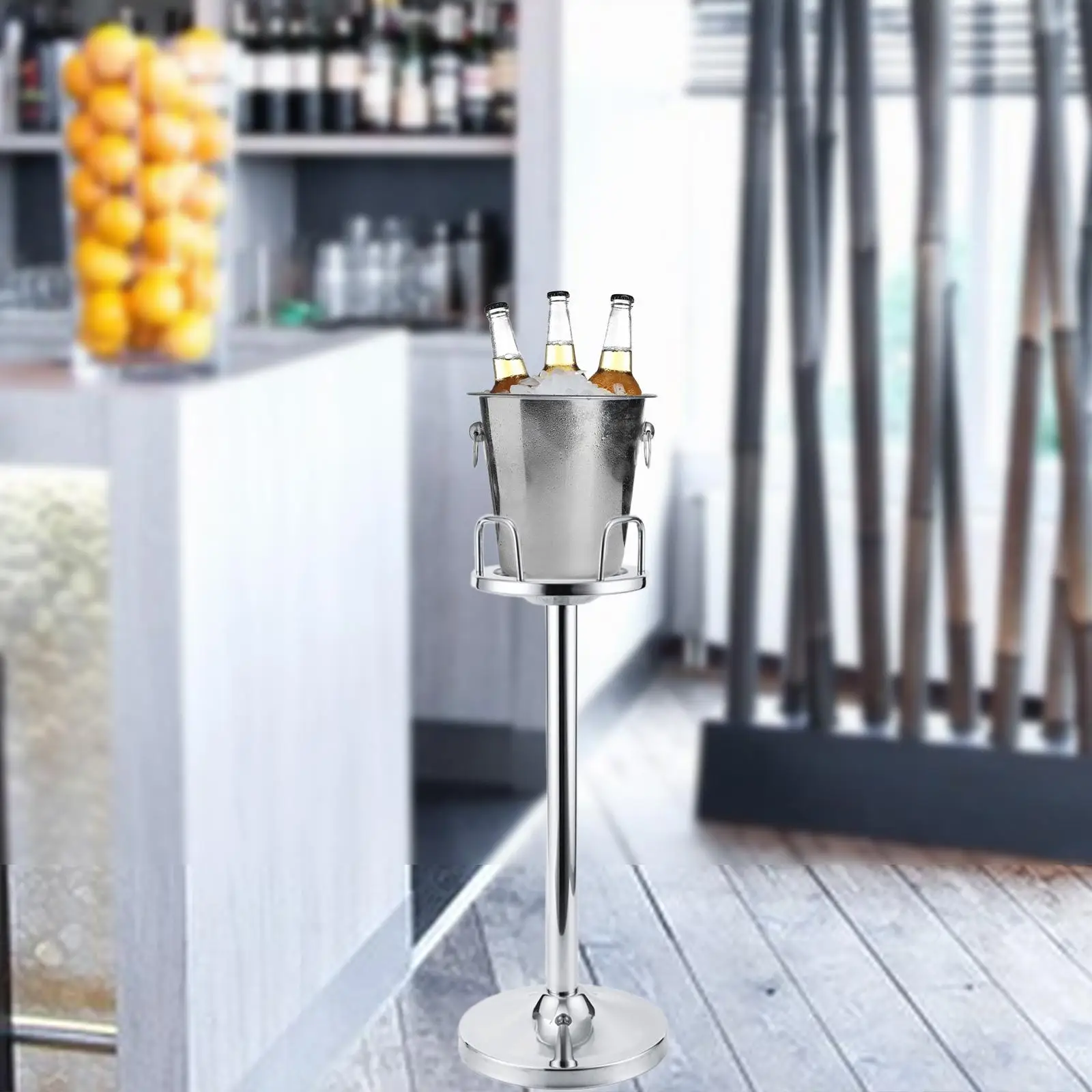 Ice Bucket Holder Outdoor Stable Wine Bucket Holder for Heavy Duty Travel Ice Bucket Holder Outdoor Stable Wine Bucket Holder for Heavy Duty Travel