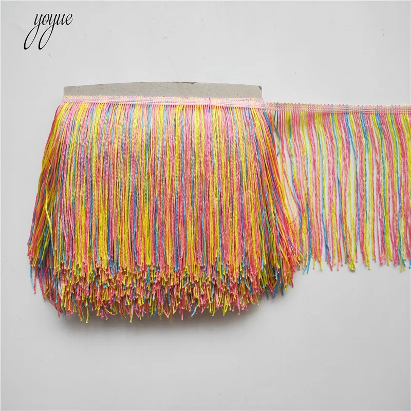 10yards15cmLongColorfultasselfringetrimlaceribbontasselsfor