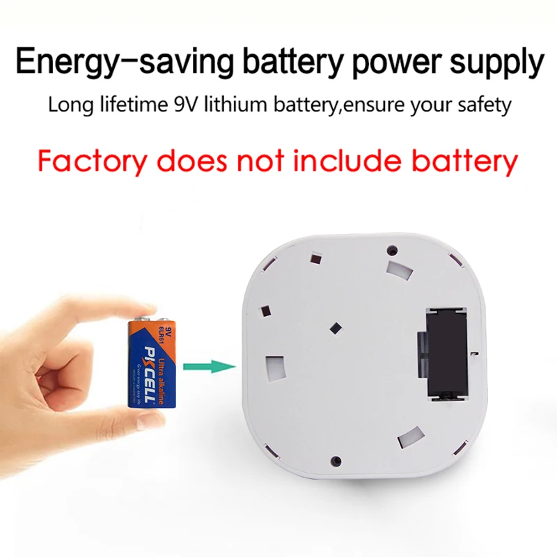 Fire Smart Smoke Detector Wifi Smoke Alarm Detector Tuya Sensor Alarm Wifi Fire Protection Home Security Alarm Smart Life APP
