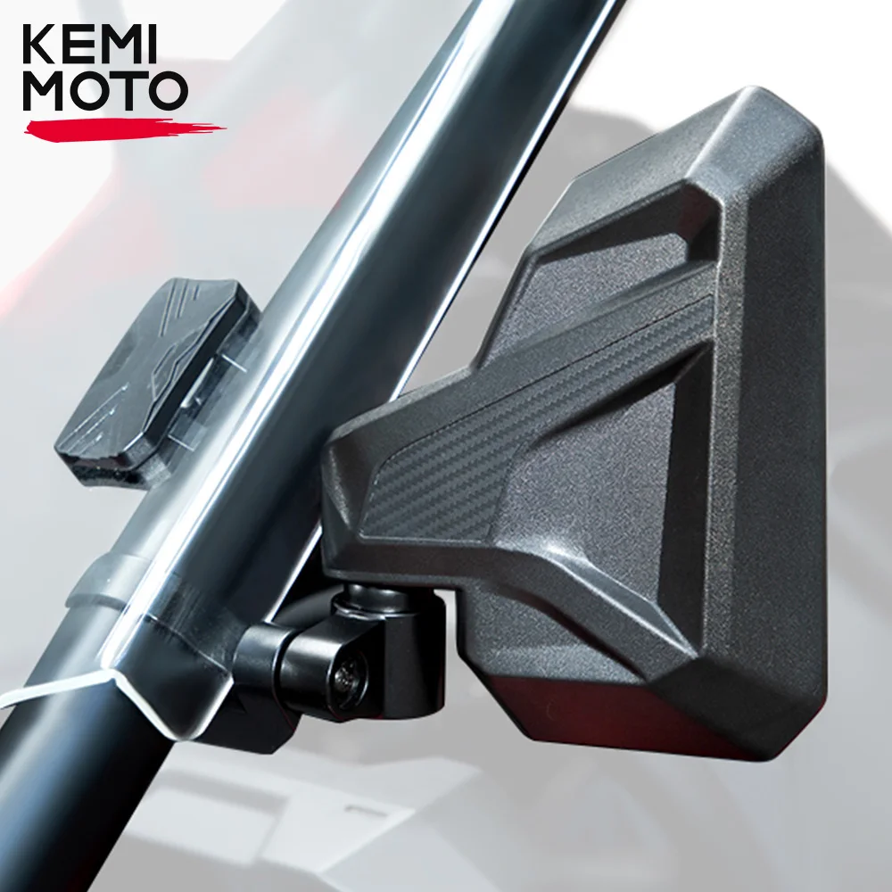 KEMIMOTO UTV Rear View Side Mirror 1.65-2