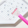 3Pcs Nail Art Rhinestones Pickers, Dotting Pen with Storage Tray Glue Clay for Diamonds Fashion Stones Picking Tools Set 2