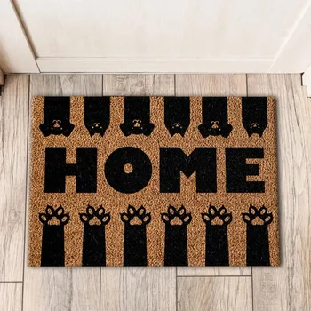 Cat & Dog Paw Welcome Mat 1