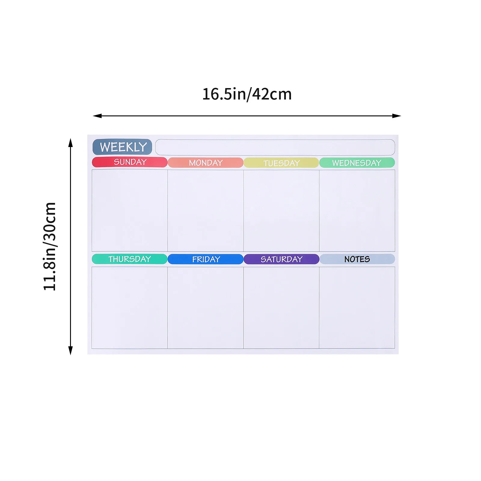 자석식 드라이 이레이즈 캘린더 소형 보드 알림용 재사용 가능 화이트보드 자석식 드라이 이레이즈 캘린더