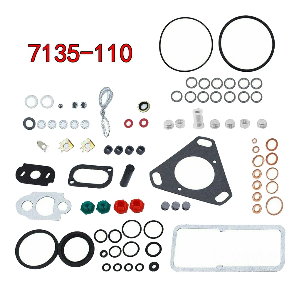7135-110 Repair Kit For Ford Massey Ferguson CAV Injection Pump Repair Gaskets Seals For Multiple Brands