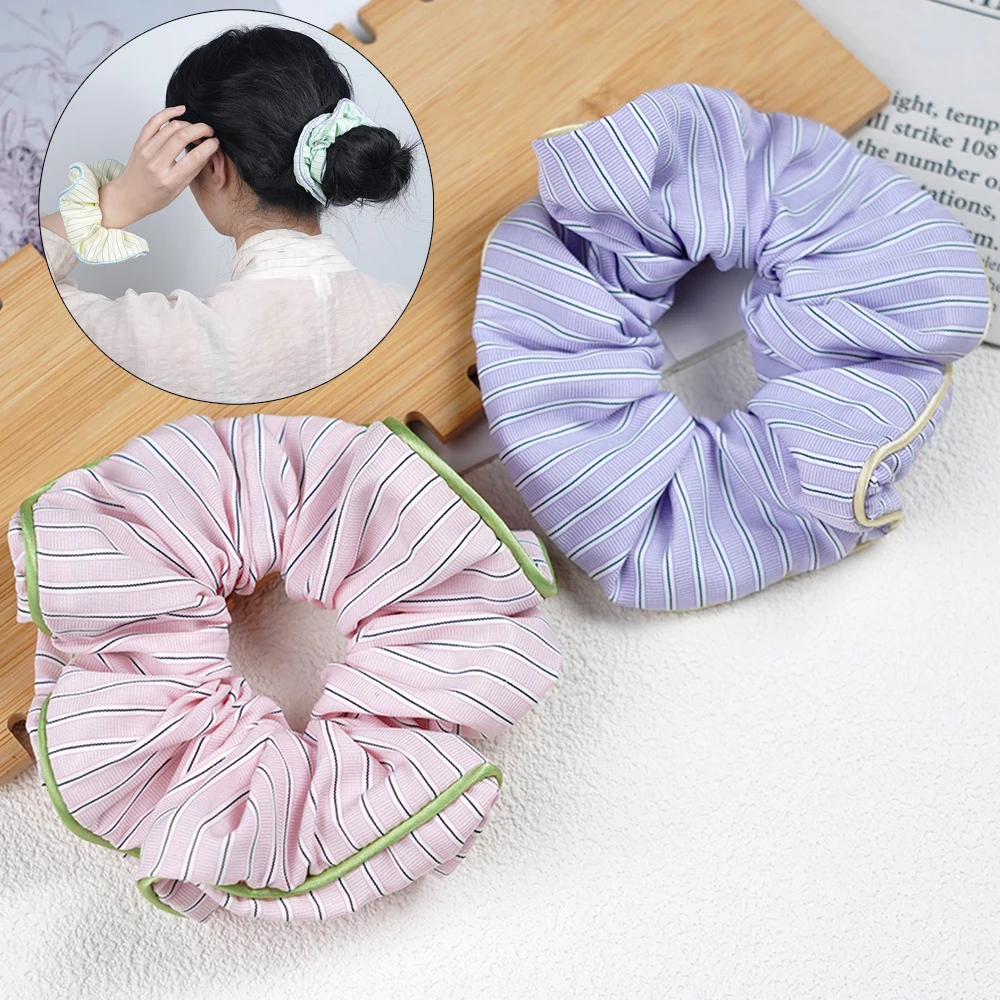 Vibrant Candy Color Hair Scrunchie