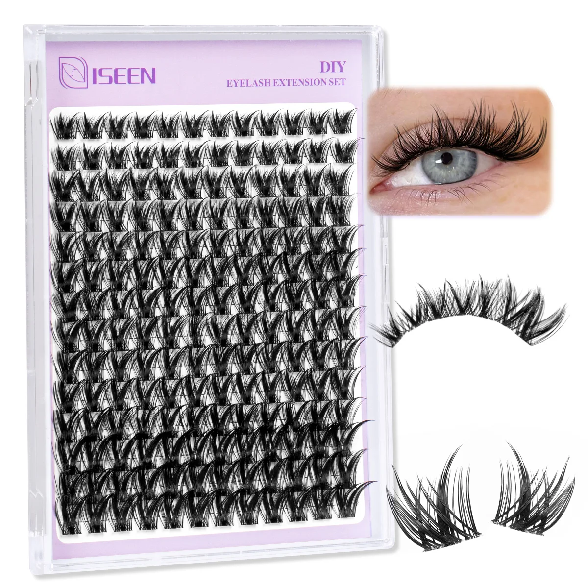 Natural DIY Lash Extension Kit Individual Lashes Mix Length