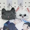 10cm Jujutsu Kaisen Keychain Geto Suguru and Satoru Gojo Plush Cosplay Doll Pendant Keyrings Accessories Key Chains Fans Gifts 1