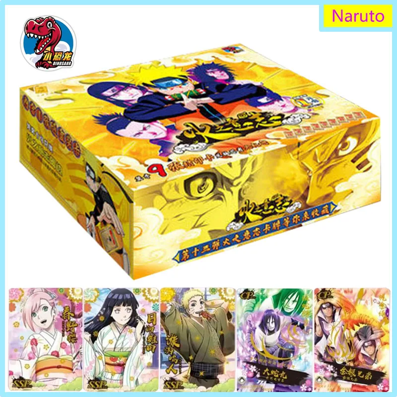 

Japanese Anime Naruto Collection Cards Popular Character Haruno Sakura Hyuga Hinata Limited Flash SSP Card For Children Birthday