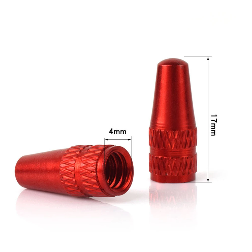 Bike Stem Cap 40 Pcs Colorful Presta Valve Caps - Aluminum Rocket Design Bike Tire Stem Covers For Road & Mountain Bicycles Tire Air Cap