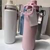 Solid Colo Back to Life Sports water bottle 710ml Stainless Steel Pure Titanium Vacuum Portable Leakproof Insulated Water Cup
