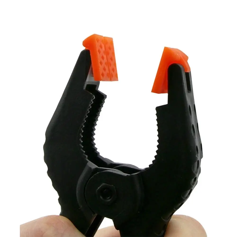 Plastic A-shape Woodworking Clip Hand Screw Clamp Fixing Clamp Pinch Cock  Micro Spring Clamps Set DIY Tools Grip