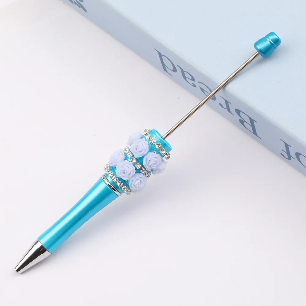 Cordial Design 20Pcs 19*144MM Jewelry Findings & Components/Beadable Pen Findings/Cute Plastic Pens/DIY Beaded Pen Accessories - cordial