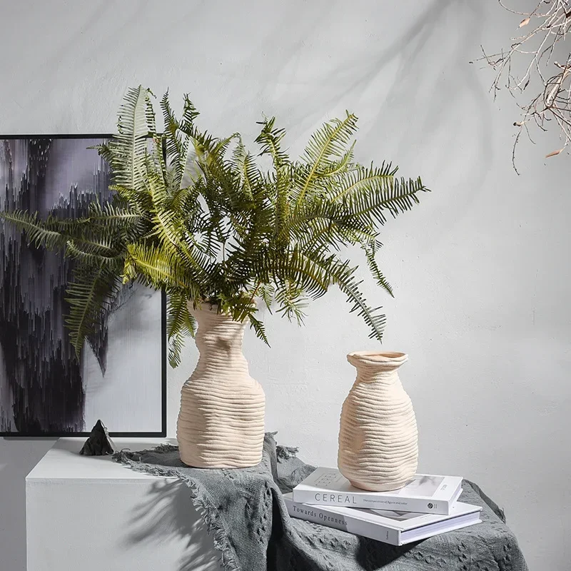 

Ceramic Vase B&B Dried Flowers Flower Arrangements Soft Decoration Home Decoration Home Accessories Desktop Ornaments