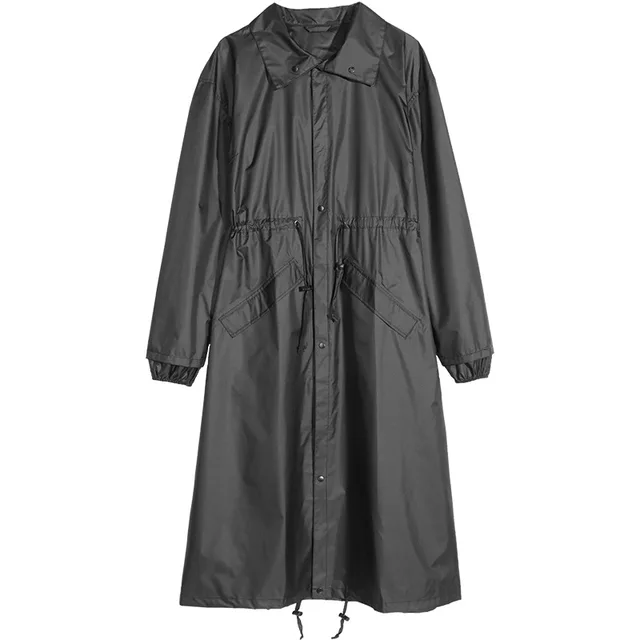 Női Divat Esőkabáta Vízálló Eső Poncho Köpenytetővel A Túrázáshoz És Turnéhoz - Image 4