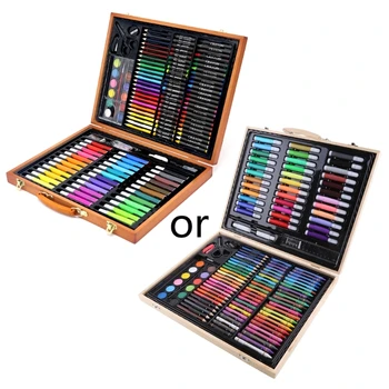 Watercolor Pens Kits Colored Pencils Kits Oil Pastels Kits Crayons Kits for Kids Drop Shipping