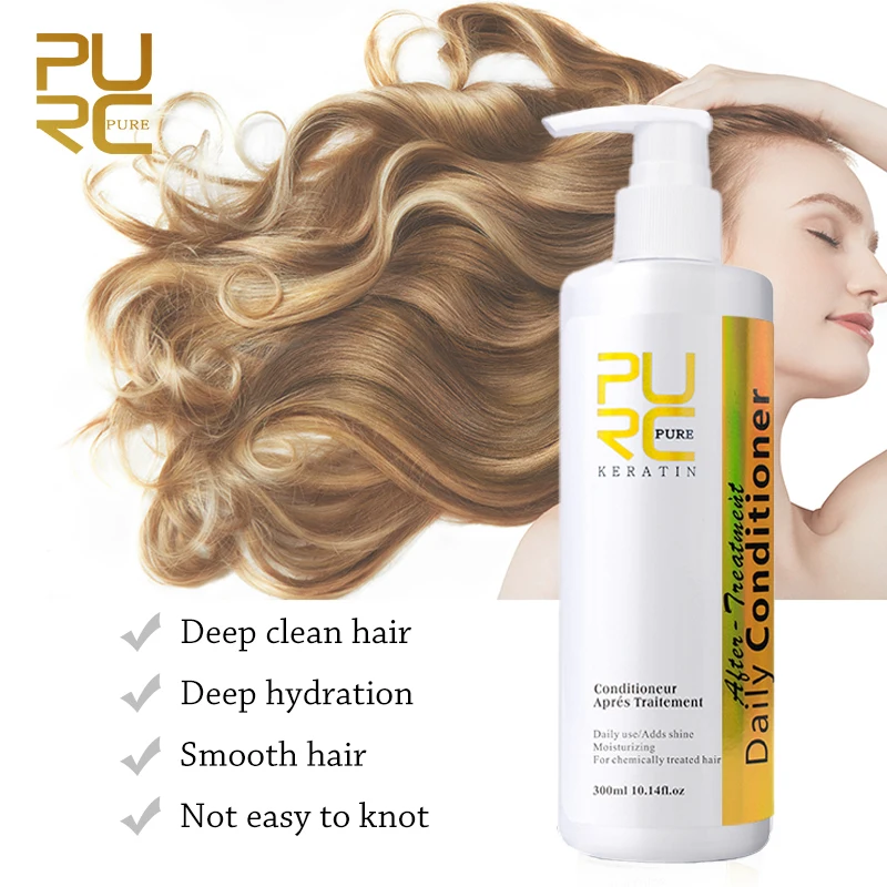 

PURC Shampoo and Conditioner for Hair Treatment Control Frizzy Repair Damage Nourishing Smooth Hair Care Set Beauty Health 2PCS