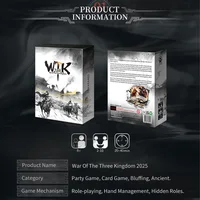 War Of The Three Kingdoms - Standard English Version 2025 and Expansion Pack Infinity Saga Historical Strategy Board Game 2