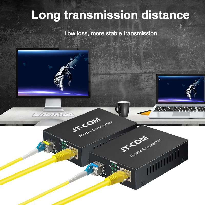1.25Gb SFP Transceiver Module SC SFP Fiber Module to RJ45 Fiber Optical Media Converter 1000Mbps SFP Switch with Module Cisco/Mikrotik/Huawei