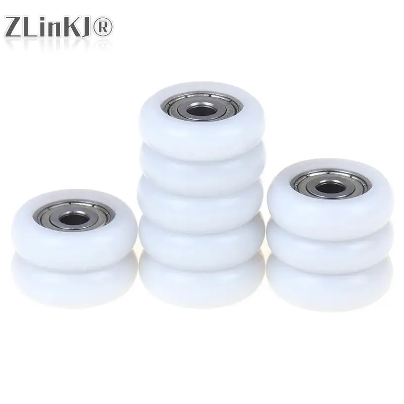 5/10pcs Sliding Shower Roller Wheel Plastic Door Replacement Roller Wheel Runner 21.5mm*6mm shower room accessories
