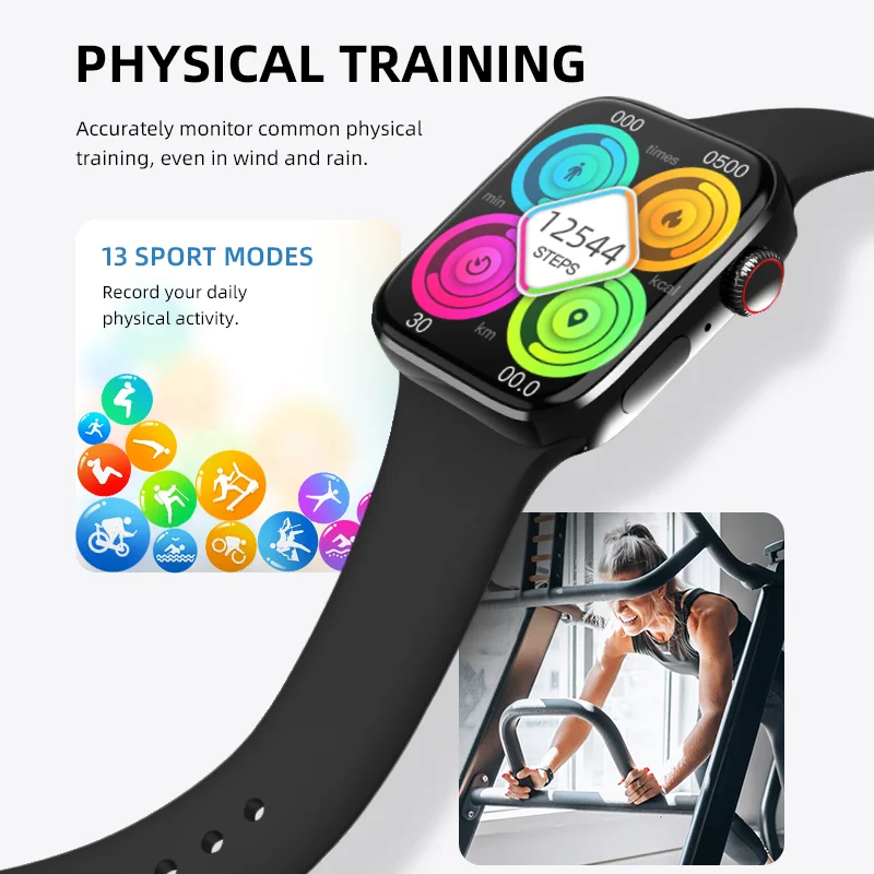 2022 ο Smartwatch HW8 Max 1.99 ü ȭ NFC    ȭ  Ʈ ġ PK DT7 W57 W27 HW22