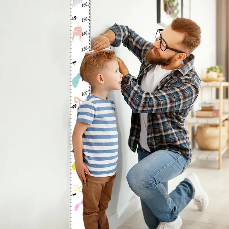 Growth Chart For Wall Growth Chart Height Wall Ruler Fabric Art Removable Decor Home Decoration For Accurate