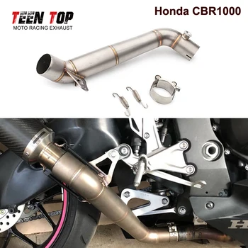 Motorcycle Exhaust Muffler Side Middle Link Pipe For Honda CBR1000RR 2008 2009 2010 2011 2013 2014 2015 2016 Silencieux Moto