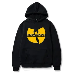 Autumn 2024 New Hip Hop Streetwear Fashion Hoody Wu Tang Graphic Printed Fleece Pullover Casual Mens Women Hoodies Sweatshirts