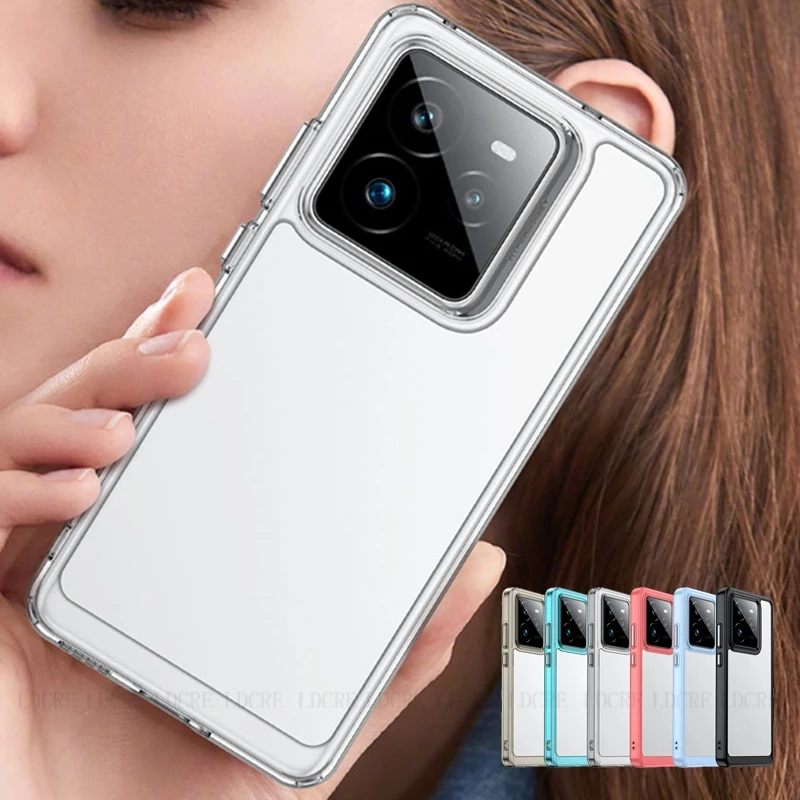 Shockproof Transparent Armor Case Cover