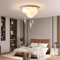 Chambre ours plafonnier résine pendentif lumière Suspension pour enfant enfants maternelle salon 5