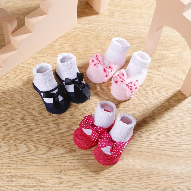 

5 Pairs/lot Newborn Baby Socks Infant Cotton Socks Baby Girls Lovely Short Socks Clothes Accessories For 0-6,6-12,12-24 Month