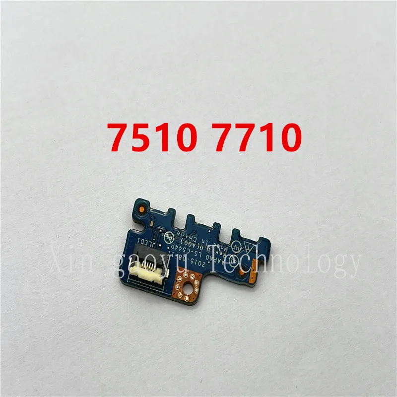 Nuova Scheda Del Pulsante Di Alimentazione Per Dell Precision 7510 7710 Led Lndicator Della Scheda Interna Ls-C544P