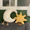 Adorable Smile Face White Moon Yellow Sun Plushie Stuffed Cute Cartoon Weather Plush Toy for Kid Bedroom Decor Sofa Throw Pillow 5 Adorable Smile Face White Moon Yellow Sun Plushie Stuffed Cute Cartoon Weather Plush Toy for Kid Bedroom Decor Sofa Throw Pillow 5