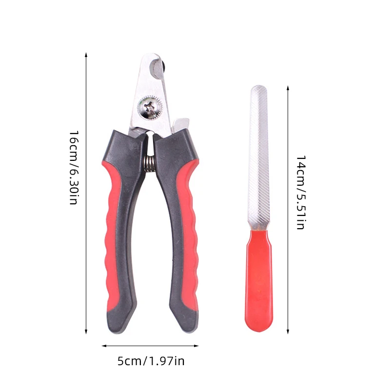 Pet Nail Clippers Professional Dog Cat Nail Trimmer Labor Saving Multifunctional Cutter Pet Grooming Supplies
