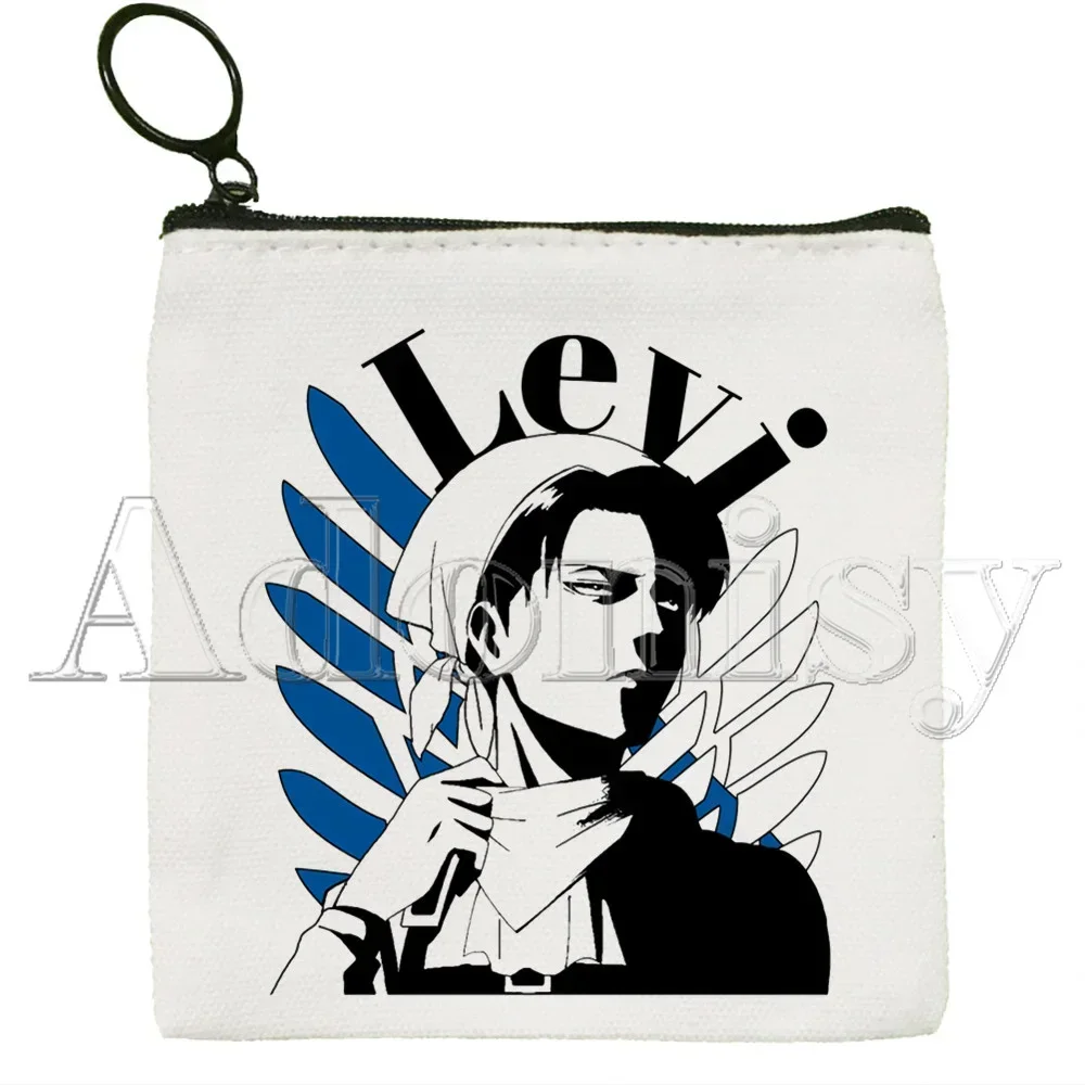 

Новая женская сумка из чистой белой ткани «атака на Титанов», сумка ручной работы, кошелек для монет, сумка для белой доски, сумочка