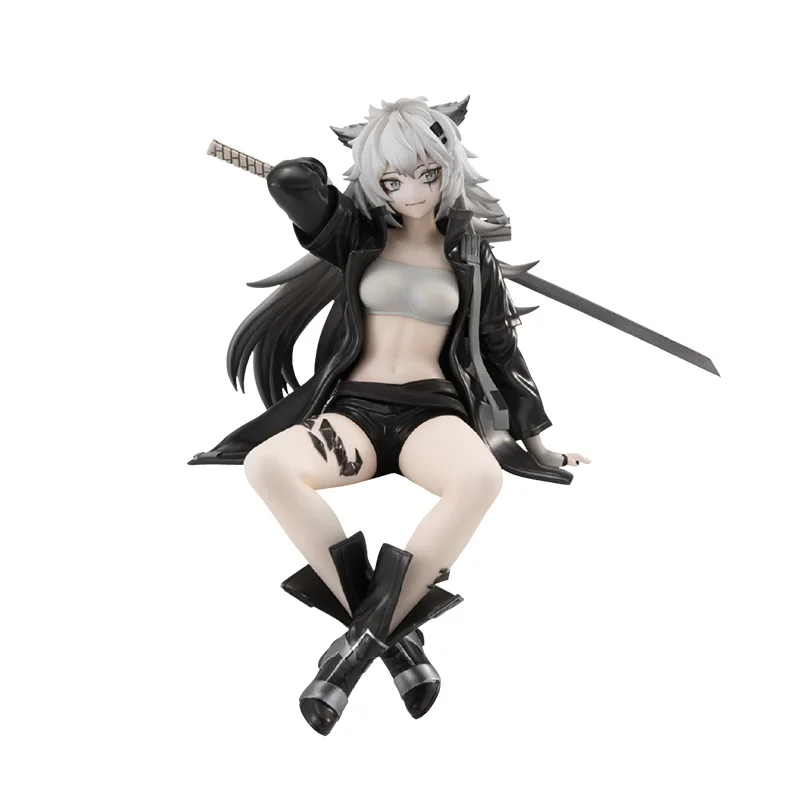 

Pre-Sale Arknights Lappland Energy Connection Noodle Pressure Game Anime Figure Cartoon Model Toy Desktop Ornaments Action Model