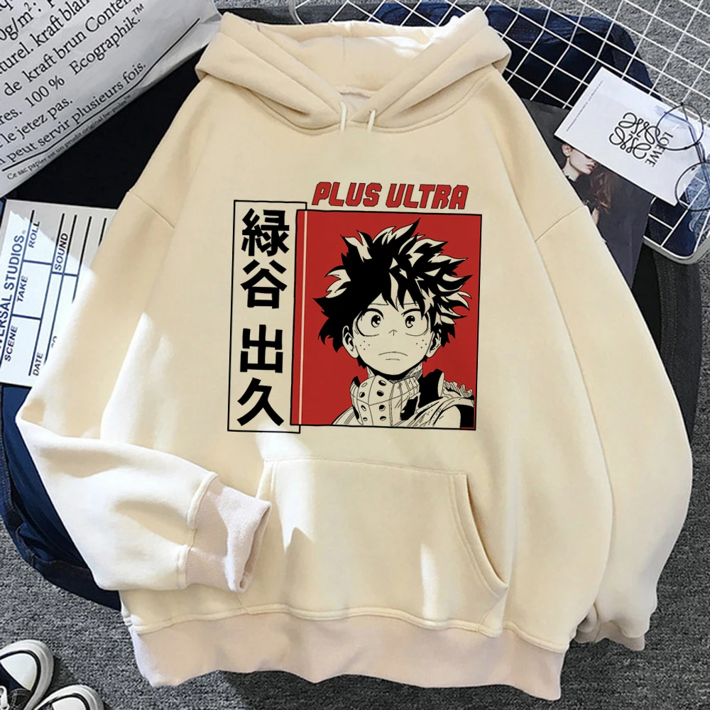 

My Hero Academia hoodies women long sleeve top 2023 Kawaii Winter sweatshirts sweater female harajuku Hooded Shirt