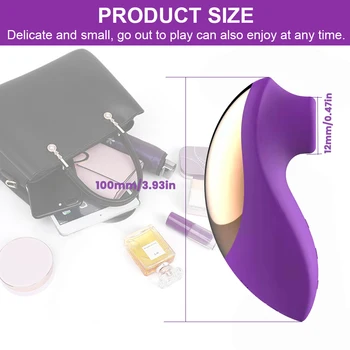 Clit Sucker Vibrator Vacuum Stimulator Nipple Sexy Toys for Women Vagina Sucking Vibrator Female Oral Licking Sex Toys for Adult 5