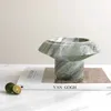 Modern Simple Home Decoration Marble Fruit Tray European Light Luxury Style End Table Tray Small Ornaments Photographic Prop 4