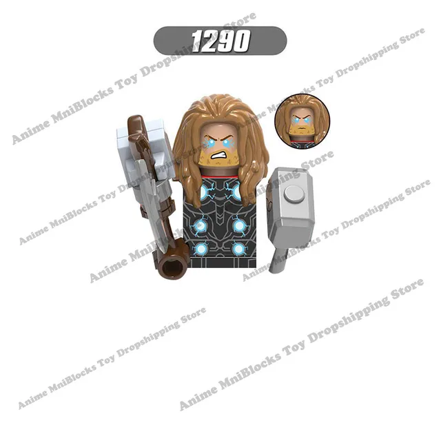 XH heroes bricks X1345 X1335 Disney anime mini action toy figures building blocks Assembly Toys bricks kids collection gifts 30