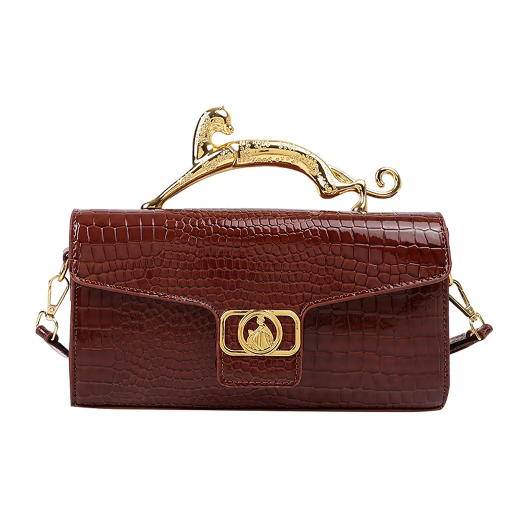 بولي PU حقيبة كروسبودي قوي ودائم للنساء ، وسهلة لم...