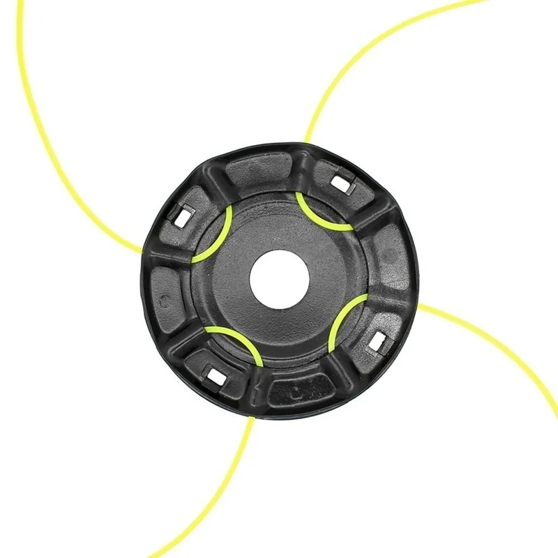 Description Picture 4 of itemUniversal Grass Strimmer Head Trimmer Brush Lawn Mower Solid Steel Wire Wheel Wear-Resistant Garden Lawn Mower Brush Cutter Head